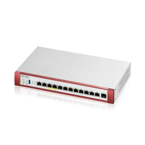 Защитна стена, ZyXEL USG FLEX 500 H, 2*2.5G, 2*2.5G( PoE+) & 8 Gigabit user-definable ports, 1*USB with 1 YR Gold Security Pack - image 1