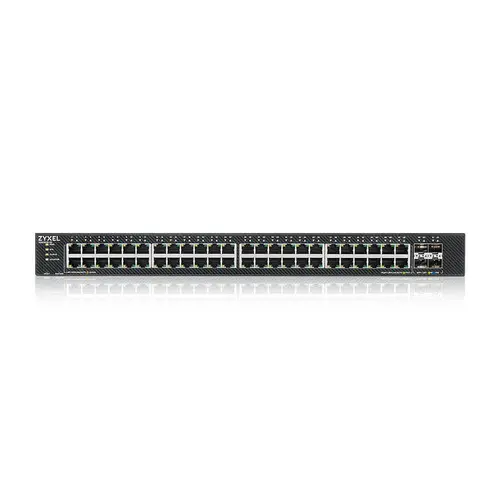 Комутатор, Zyxel XGS1935-52, 52 Port Lite-L3 Smart Managed Switch, 48x Gigabit Copper and 4x 10G SFP+, hybrid mode, standalone or NebulaFlex Cloud - image 2