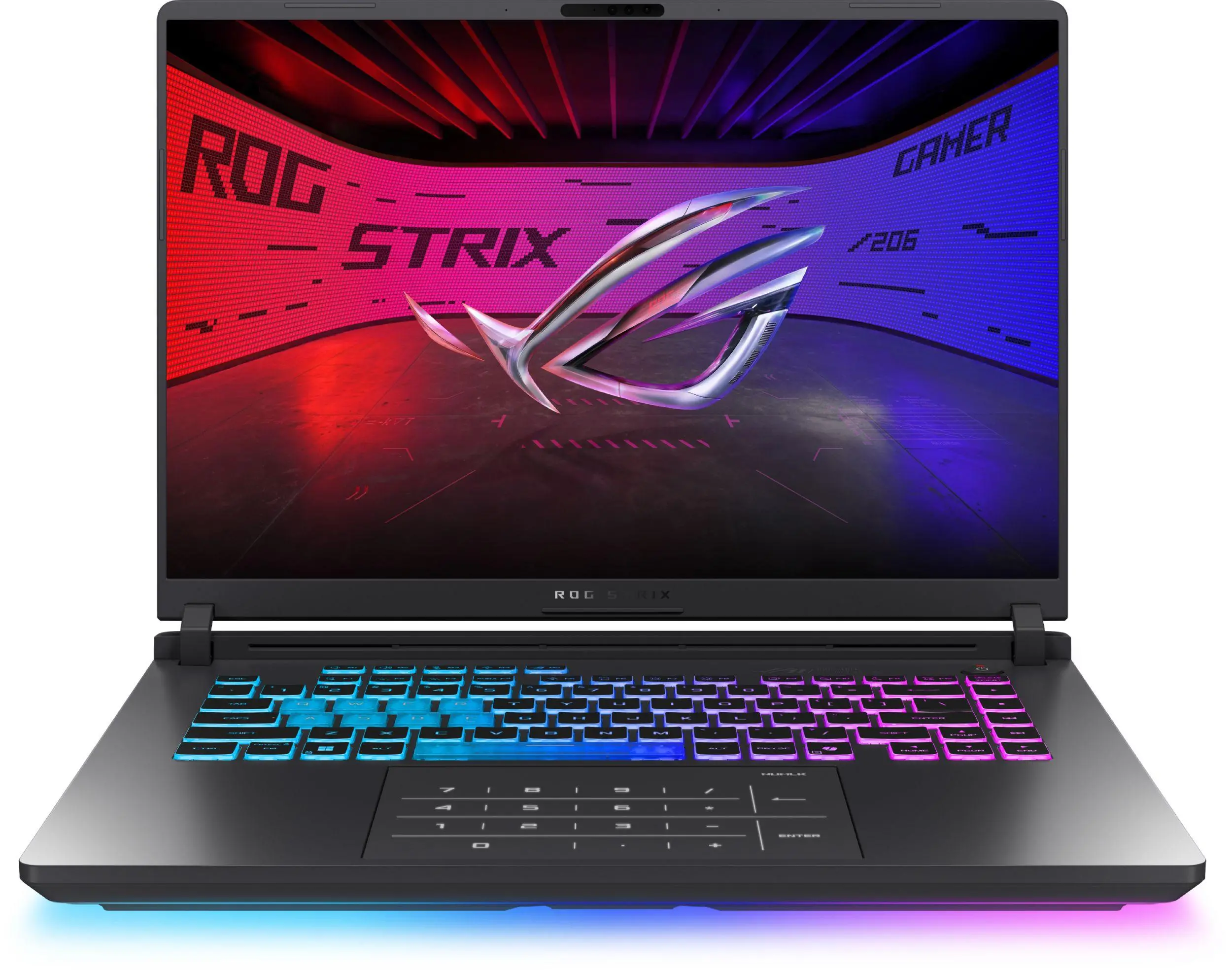 Лаптоп, Asus Strix G16 G615LR-S5152W,INTEL ARL HX  Ultra 9, 16.0  WQXGA 2560X1600 16:10 Bend+500nits AG Wide View, 240Hz,DDR5 32GB ( 16GB DDR5-5600 SO-DIMM *2 ) ,1TB , RTX5070  Ti 12GB,Wi-Fi 7 ,Backlit Kbd 4-Zone RGB, Windows 11,Eclipse Gray +ROG backpack - image 1