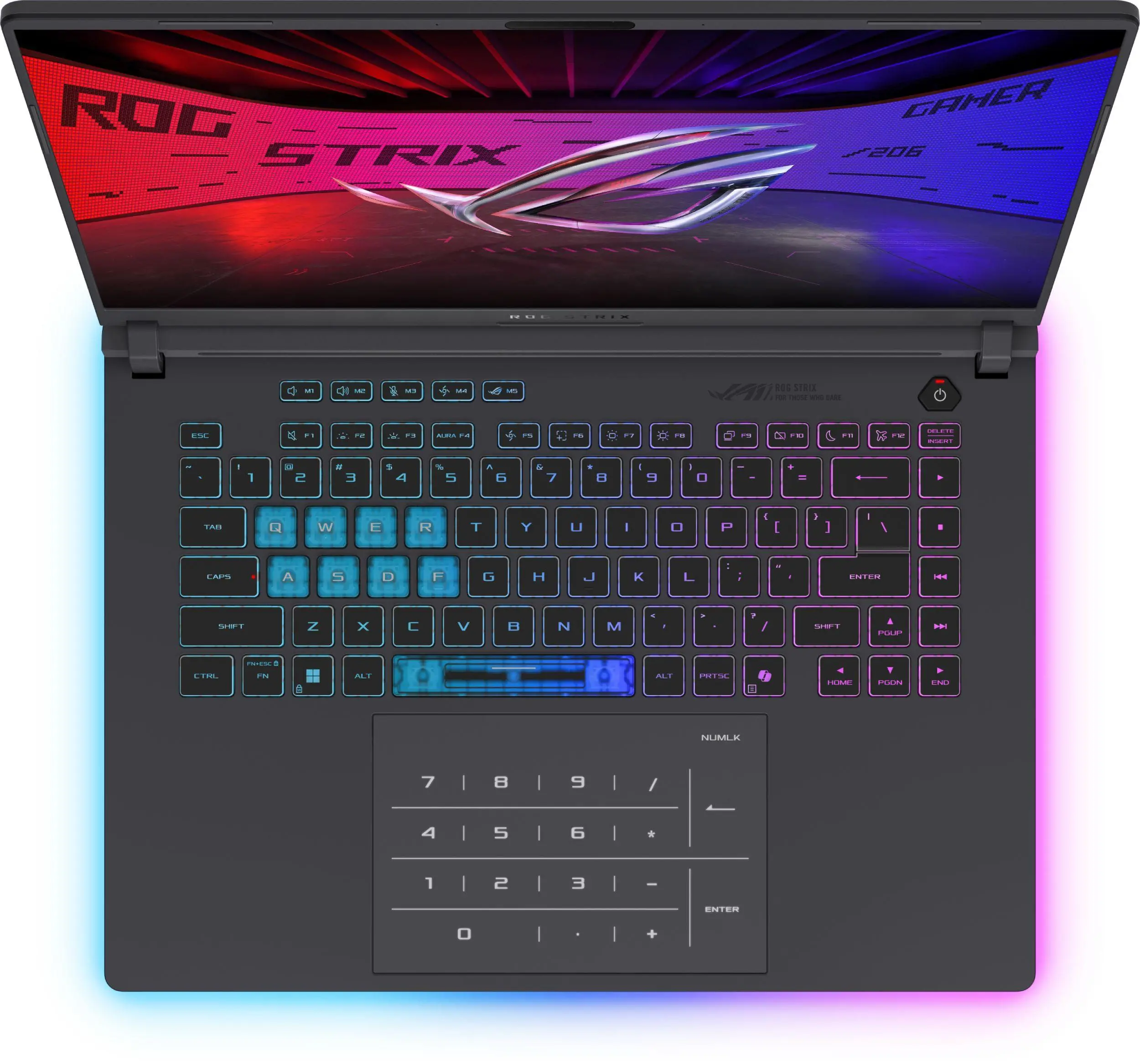 Лаптоп, Asus Strix G16 G615LR-S5152W,INTEL ARL HX  Ultra 9, 16.0  WQXGA 2560X1600 16:10 Bend+500nits AG Wide View, 240Hz,DDR5 32GB ( 16GB DDR5-5600 SO-DIMM *2 ) ,1TB , RTX5070  Ti 12GB,Wi-Fi 7 ,Backlit Kbd 4-Zone RGB, Windows 11,Eclipse Gray +ROG backpack - image 2