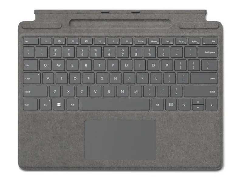 MICROSOFT Surface Pro9/10 Typecover with Slim Pen COMM platinum Eng Intl CEE EM