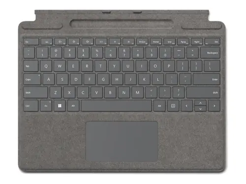 MICROSOFT Surface Pro9/10 Typecover with Slim Pen COMM platinum Eng Intl CEE EM