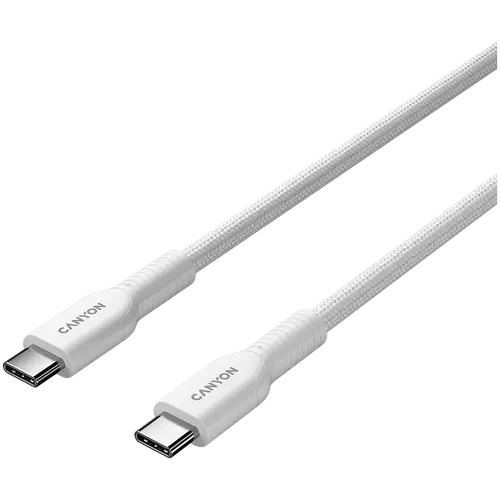 CANYON cable OnWire 60CL C-C 60W COLOR Braided 1m White - image 1