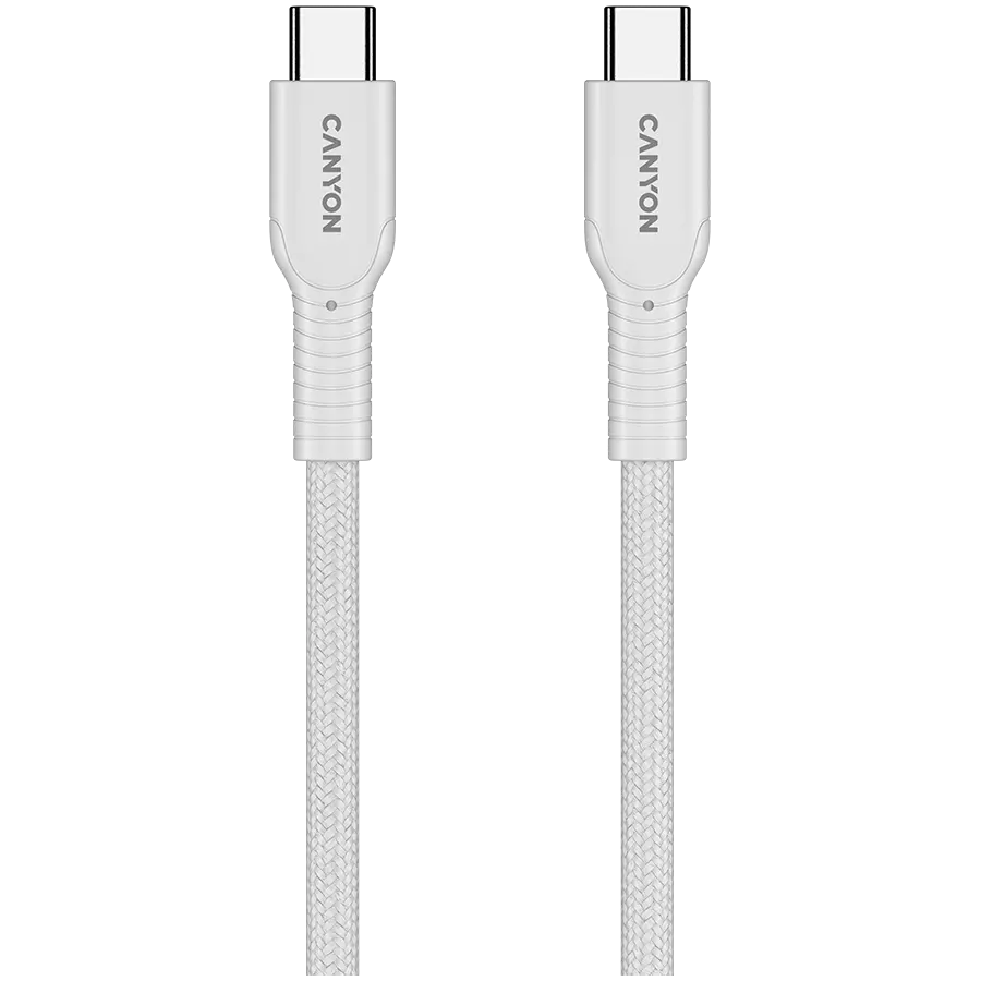 CANYON cable OnWire 60CL C-C 60W COLOR Braided 1m White - image 2