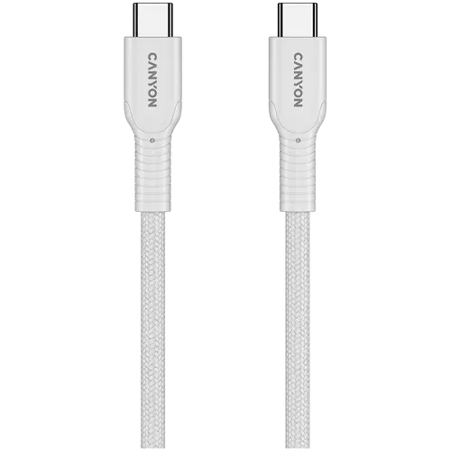 CANYON cable OnWire 60CL C-C 60W COLOR Braided 1m White - image 2