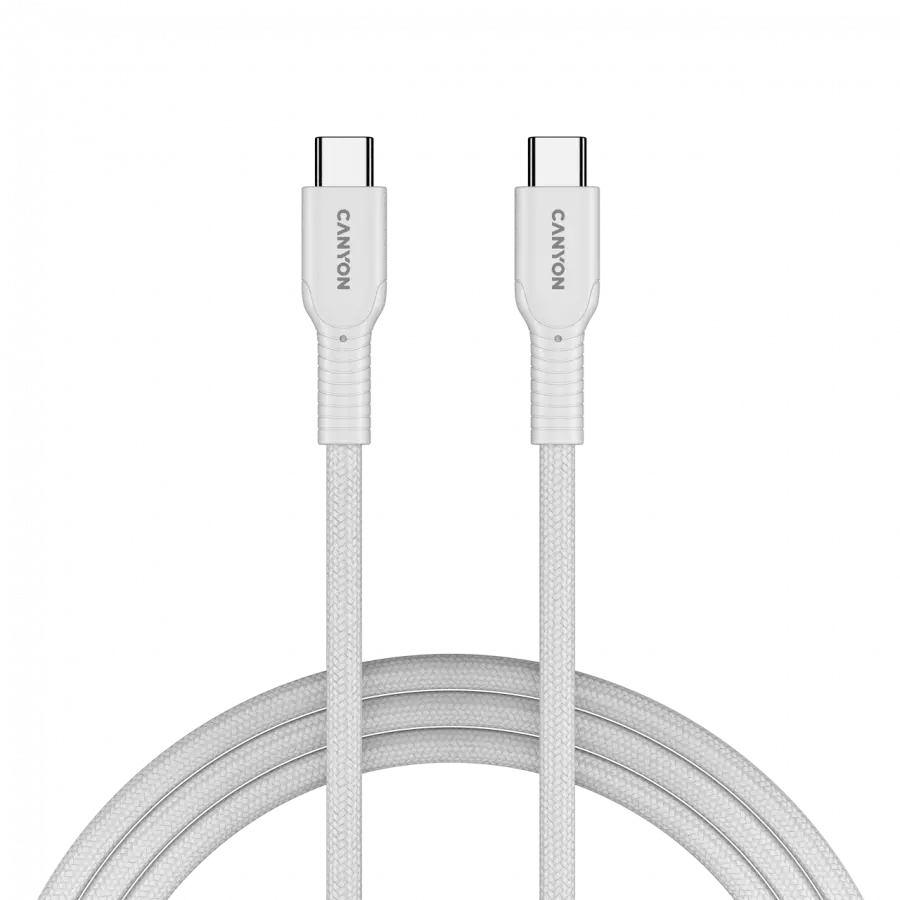 CANYON cable OnWire 60CL C-C 60W COLOR Braided 1m White - image 3