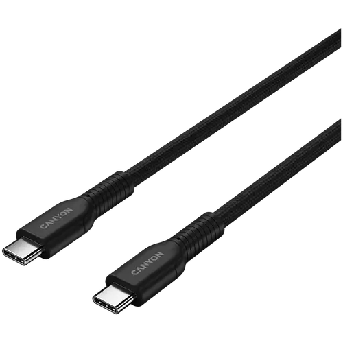 CANYON cable OnWire 60CL C-C 60W COLOR Braided 1m Black - image 1