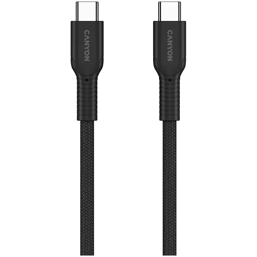 CANYON cable OnWire 60CL C-C 60W COLOR Braided 1m Black - image 2