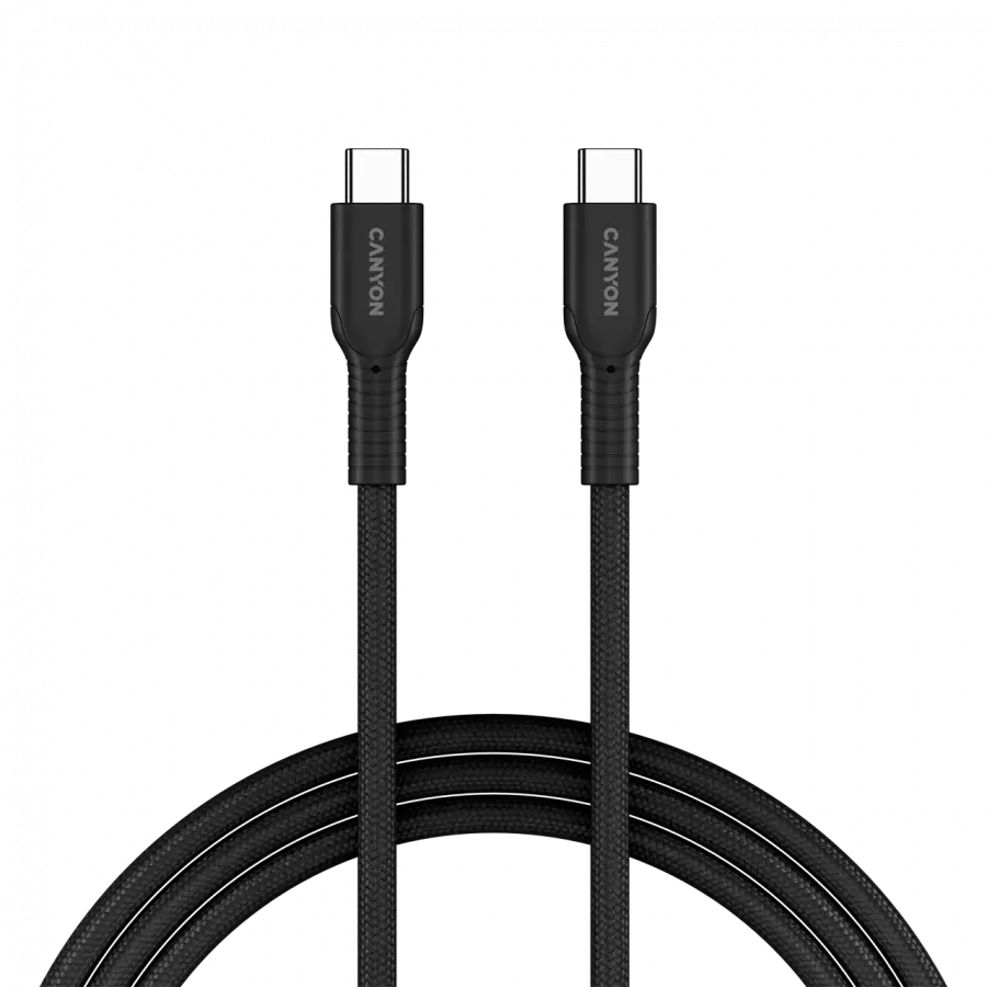 CANYON cable OnWire 60CL C-C 60W COLOR Braided 1m Black - image 3