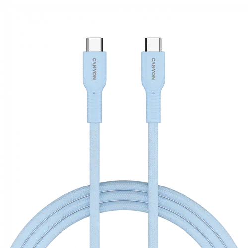 CANYON cable OnWire 60CL C-C 60W COLOR Braided 1m Light Blue - image 3