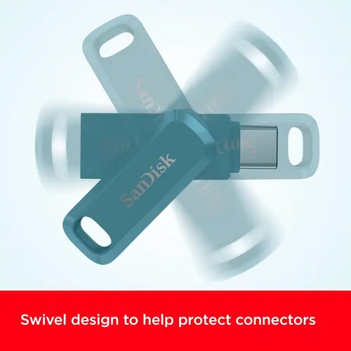 SANDISK Ultra Dual Drive Go USB Type- C, Navagio Bay, Global, 400MB/s 256GB - 2