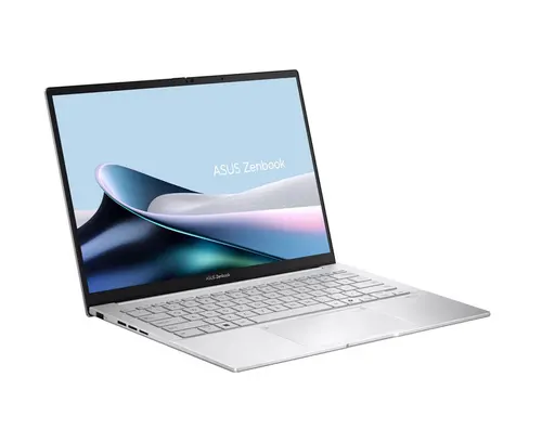 Лаптоп, Asus Zenbook UX3405CA-PZ067X,Intel Ultra 9  285H 2.9 GHz (24MB Cache, up to 5.4 GHz, 16 cores, 16 Threads), 14.0 OLED WQXGA+(WQ+) 2880X1800 16:10 Bend+400nits, Touch , LPDDR5X 32GB ( 32GB LPDDR5X on board ),1TB  SSD G4, Windows 11 PRO, Foggy Silver +Styl - image 2