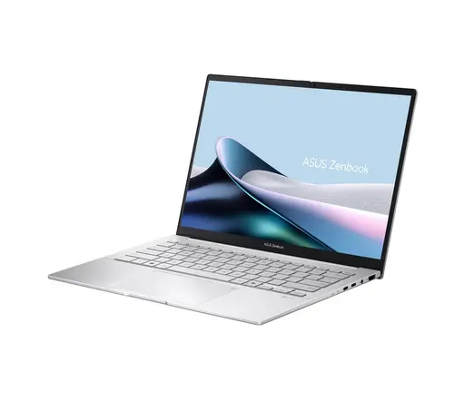 Лаптоп, Asus Zenbook UX3405CA-PZ067X,Intel Ultra 9  285H 2.9 GHz (24MB Cache, up to 5.4 GHz, 16 cores, 16 Threads), 14.0 OLED WQXGA+(WQ+) 2880X1800 16:10 Bend+400nits, Touch , LPDDR5X 32GB ( 32GB LPDDR5X on board ),1TB  SSD G4, Windows 11 PRO, Foggy Silver +Styl - image 3
