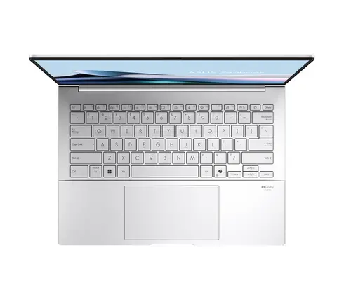 Лаптоп, Asus Zenbook UX3405CA-PZ067X,Intel Ultra 9  285H 2.9 GHz (24MB Cache, up to 5.4 GHz, 16 cores, 16 Threads), 14.0 OLED WQXGA+(WQ+) 2880X1800 16:10 Bend+400nits, Touch , LPDDR5X 32GB ( 32GB LPDDR5X on board ),1TB  SSD G4, Windows 11 PRO, Foggy Silver +Styl - image 4