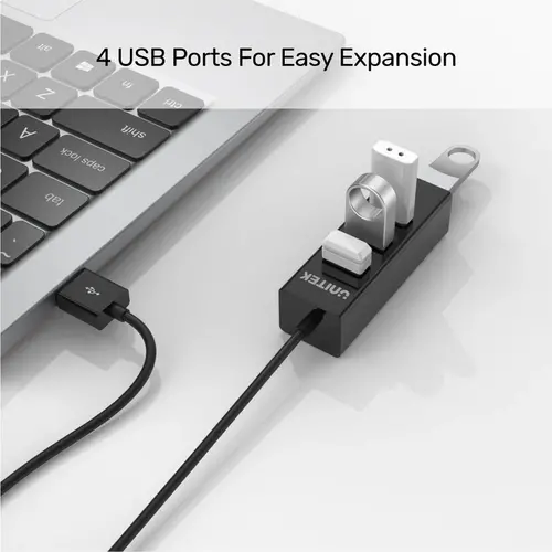 Unitek хъб USB 2.0 HUB 4 port - Y-2140 - image 3