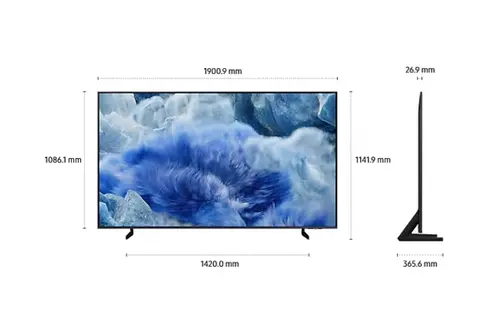 Телевизор, Samsung QLED 85Q8F Smart 4K Ultra HD 50Hz Model 2025 - image 2