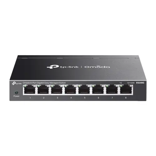 Switch TP-LINK ES208G, Omada 8 θυρών Gigabit Easy Managed (διαχειριζόμενο) - 1