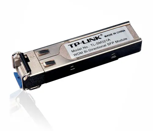 Modul optic TP-Link TL-SM321A, WDM Gbit SFP, LC, T:1550nm/R:1310nm, SM, 10km - 4