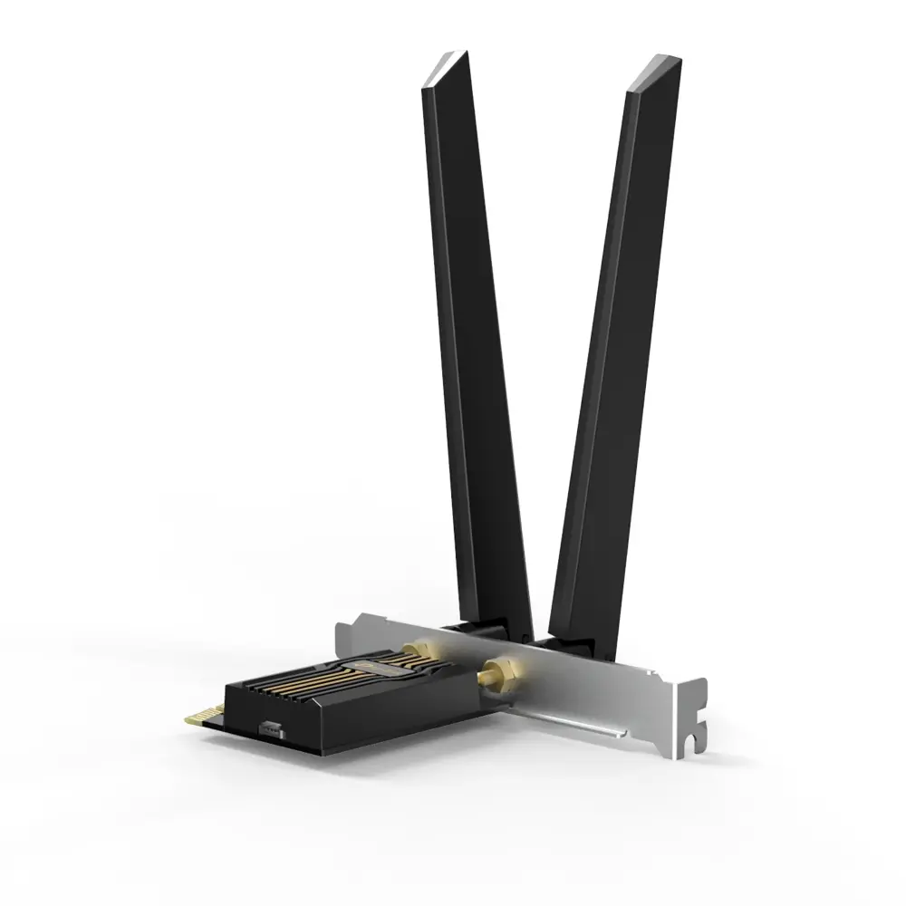 Безжичен адаптер TP-LINK Archer TBE552E, BE9300, Wi-Fi 7,Bluetooth 5.4, PCI Exp. - image 1