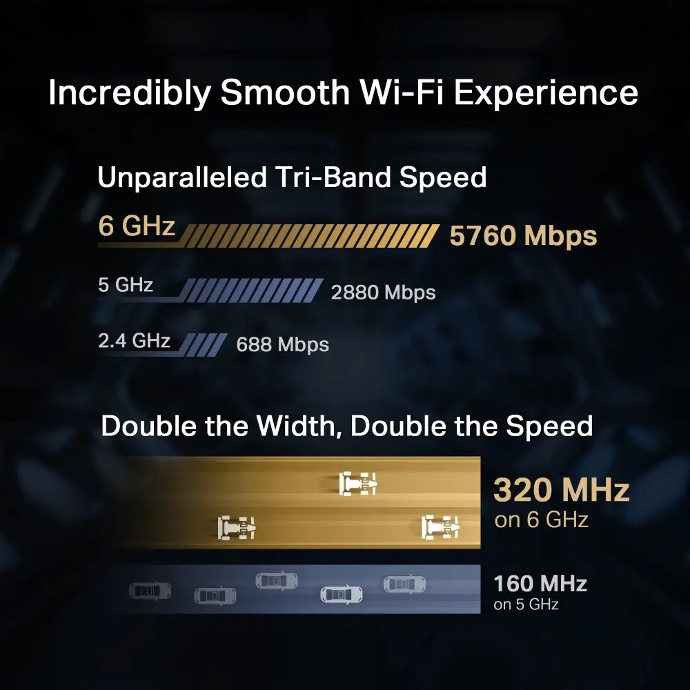 Безжичен адаптер TP-LINK Archer TBE552E, BE9300, Wi-Fi 7,Bluetooth 5.4, PCI Exp. - image 4