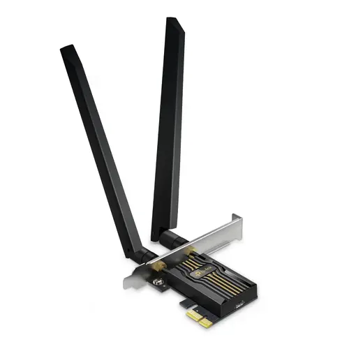 Ασύρματος προσαρμογέας TP-LINK Archer TBE552E, BE9300, Wi-Fi 7, Bluetooth 5.4, PCI Exp - 1