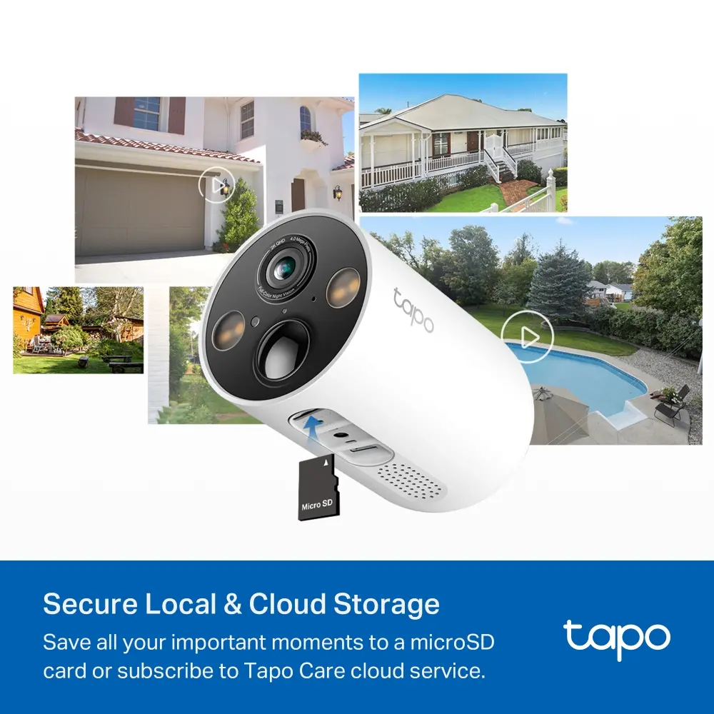 Камера TP-Link Tapo C425 KIT, включва 1бр.Tapo C425 и1бр.Tapo A200 - image 6