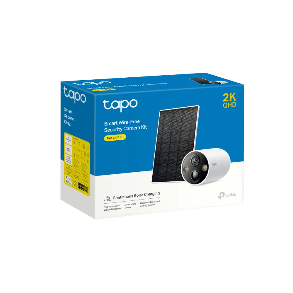 Камера TP-Link Tapo C425 KIT, включва 1бр.Tapo C425 и1бр.Tapo A200 - image 7