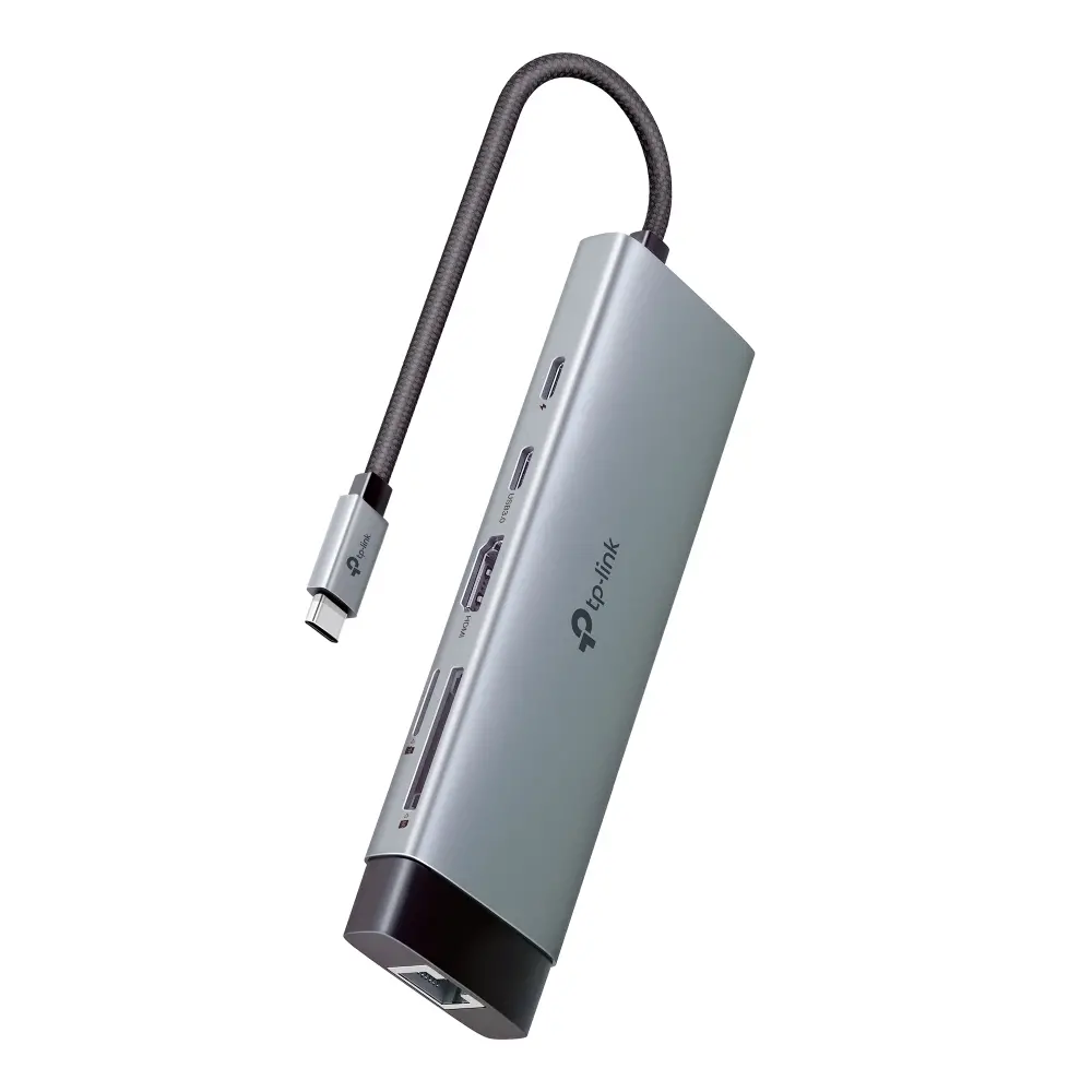 Хъб TP-LINK UH9120C, USB Type-C 9 в 1, 1 порт HDMI 4К
