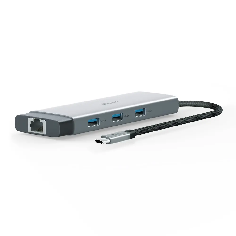 Хъб TP-LINK UH9120C, USB Type-C 9 в 1, 1 порт HDMI 4К - image 2