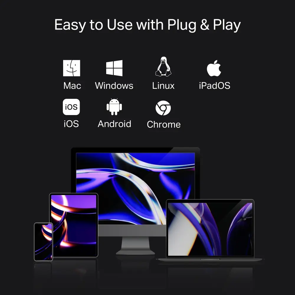Hub TP-LINK UH9120C, USB Type-C 9 σε 1, 1 θύρα HDMI 4K - image 6