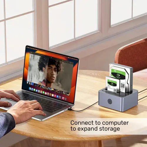 Unitek докинг станция Storage - HDD Dock - 2 BAY - Y-3026GY01-EU - image 10