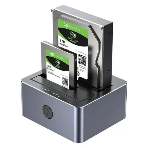 Unitek докинг станция Storage - HDD Dock - 2 BAY - Y-3026GY01-EU - image 5