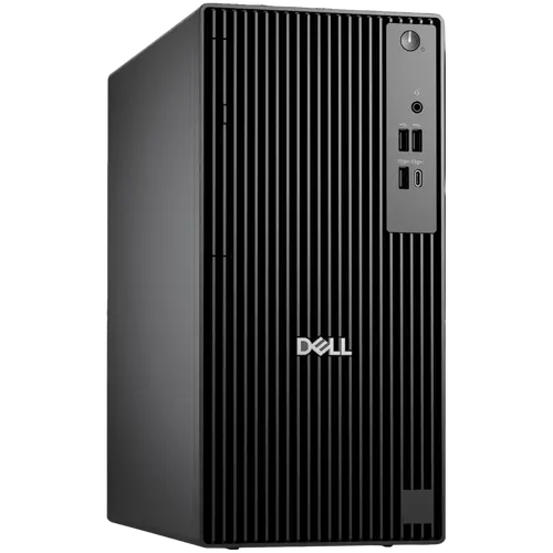 Dell Pro Tower (QCT1250), Intel Core Ultra 5 235 vPro(14C, 13 TOPS NPU, up to 5.0GHz), 8GB (1x8GB) DDR5, 512GB M.2 SSD, Integrated Intel Graphics, 8xDVD+/-RW, BG KBD, Mouse, Ubuntu, 3Y ProSupport