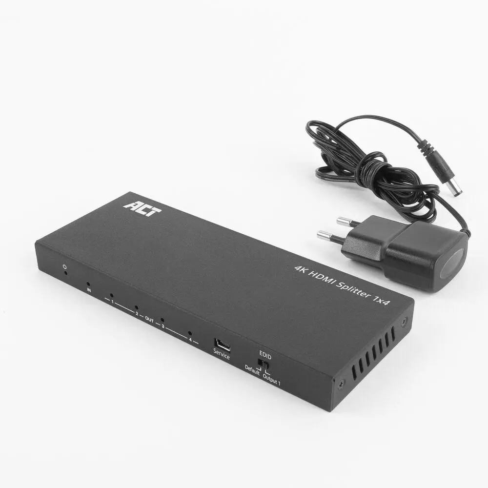 ACT HDMI Сплитер AC7832 4К HDMI сплитер, 1 вход.4 HDMI изхода - image 8
