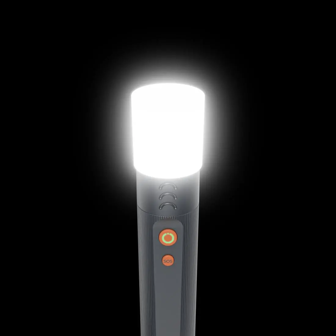 HAMA LED Фенер FLX1200-C, презареждащ се, удароустойчив, алуминиев, 4 режима + SOS - image 3