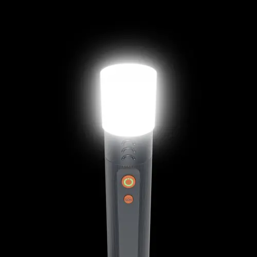 HAMA LED Φακός FLX1200-C, επαναφορτιζόμενος, ανθεκτικός σε κρούσεις, αλουμινένιος, 4 λειτουργίες + SOS - 4
