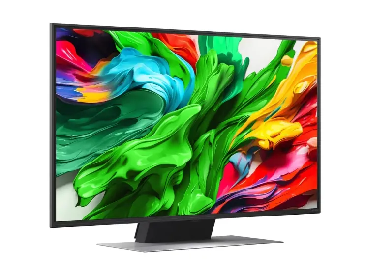 Телевизор, LG 43QNED87A3DC, 43" 4K QNED HDR Smart TV, 3840x2160, 60Hz Native, DVB-T2/C/S2, Alpha 7 AI Processor, HDR 10 PRO, webOS 25 ThinQ, 4K Upscaling, WiFi 5, Dolby Vision, Bluetooth 5.1, AirPlay 2, LAN, CI, HDMI, SPDIF, Local Dimming, Stand - image 1