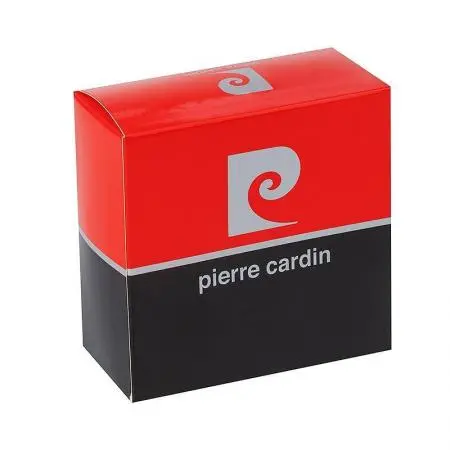 Мъжки черен колан Pierre Cardin - 120 cm - image 1