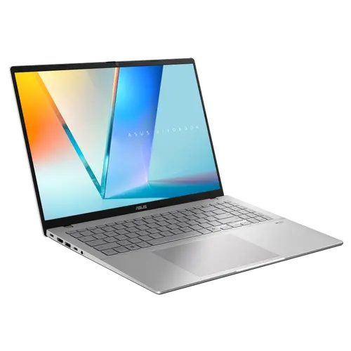 Лаптоп, Asus Vivobook S S3607CA-RP037, Intel Ultra 7 255H 2.0 GHz (24MB Cache, up to 5.1 GHz, 16 cores, 16 Threads), 16.00" OLED WUXGA(WU) 1920X1200 16:10,144 Hz, LPDDR5  16GB  ( on BD),1TB SSD G4,Backlit Chiclet  with Num-key, No OS, Cool Silver+Backpack - image 1