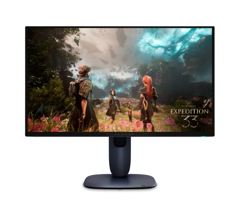 Монитор, Dell Alienware AW2725Q, 26.7" QD-OLED, IPS, 0.03 ms GtG, AMD FreeSync, NVIDIA G-SYNC, 1,500,000:1, 1000 cd/m2, 4K UHD (3840 x 2160), 240Hz, 99% DCI-P3, HDMI, Earc, DP, USB 5Gbps, USB-C, PIP, PBP, Height Adjustable, Pivot, Swivel, Tilt - image 1