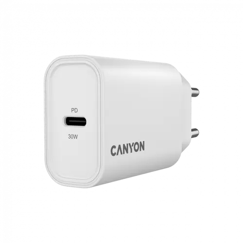 CANYON charger OnCharge 30CL Max Power 30W 1xPD EU White - image 1