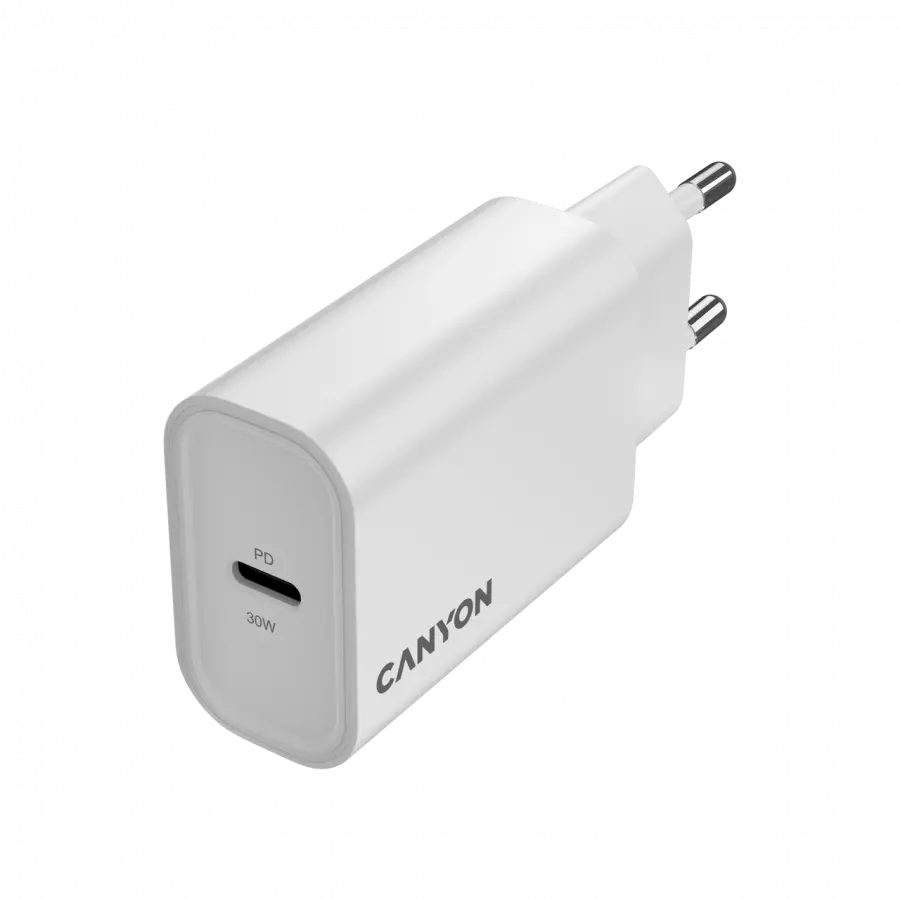 CANYON charger OnCharge 30CL Max Power 30W 1xPD EU White - image 2