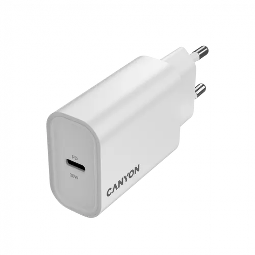 CANYON charger OnCharge 30CL Max Power 30W 1xPD EU White - image 2