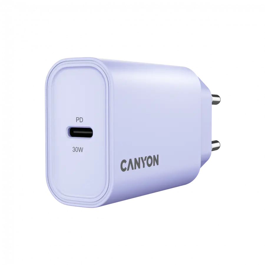 CANYON charger OnCharge 30CL Max Power 30W 1xPD EU Purple - image 1