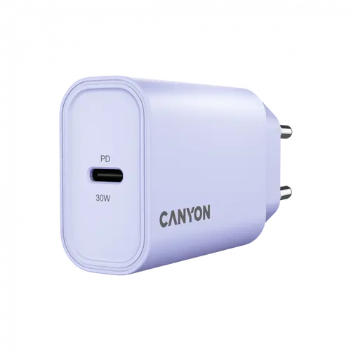 CANYON charger OnCharge 30CL Max Power 30W 1xPD EU Purple - image 1
