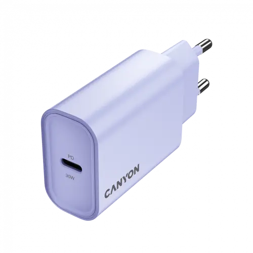 CANYON încărcător OnCharge 30CL Max Power 30W 1xPD EU Violet - 3