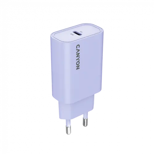 CANYON φορτιστής OnCharge 30CL Max Power 30W 1xPD EU Μωβ - 1