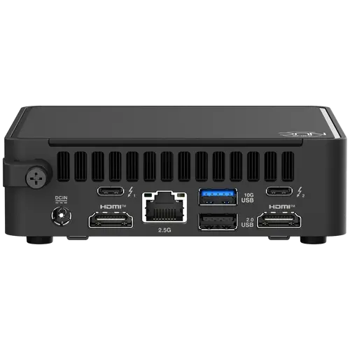 ASUS NUC 15 PRO/RNUC15CRKC700002/Core 7 240H 45W/Intel Arc graphics/no RAM/no Storage/Intel Wi-Fi 7 BE202/USB Total - 7/4 USB Type-A/3 USB Type-C (1x USB3.2 + 2x TB4)/2x HDMI 2.1/Support Displays - 4x 4K/no OS/EU Cord/Kit (L6)/Slim/ - image 3