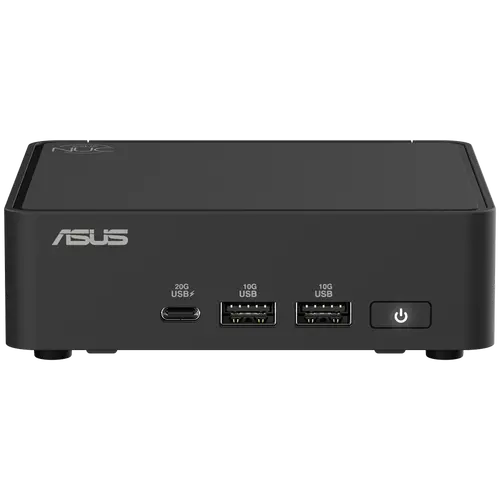 ASUS NUC 15 PRO/RNUC15CRKC700002/Core 7 240H 45W/Intel Arc graphics/no RAM/no Storage/Intel Wi-Fi 7 BE202/USB Total - 7/4 USB Type-A/3 USB Type-C (1x USB3.2 + 2x TB4)/2x HDMI 2.1/Support Displays - 4x 4K/no OS/EU Cord/Kit (L6)/Slim/