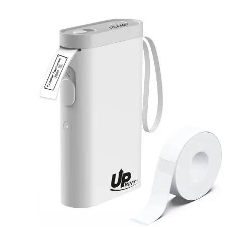 Mini imprimantă de etichete STICK EASY UP21, wireless monocrom, alb